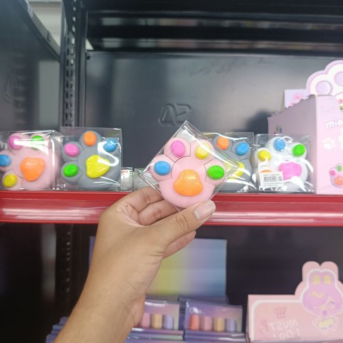 Marca texto patinha com 5 cores