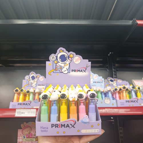 Mini marca texto líquido cores vivrantes