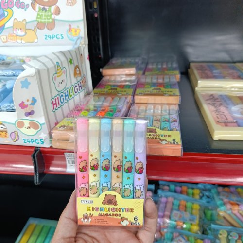 Conjunto 6 marca textos