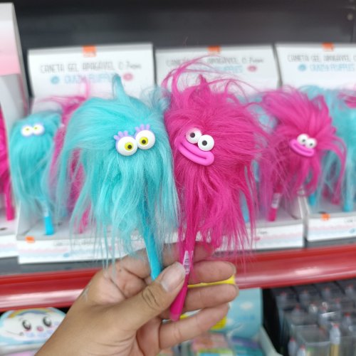 Canetas esferográfica em gel divertida