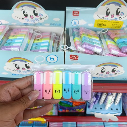 Kit mini marca 6 cores