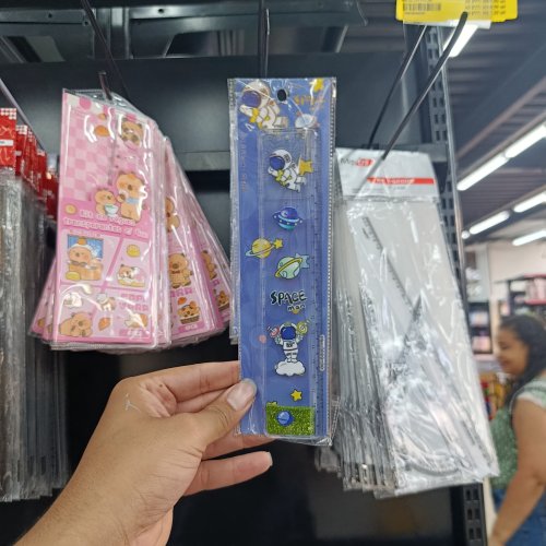 Régua 20cm astronauta