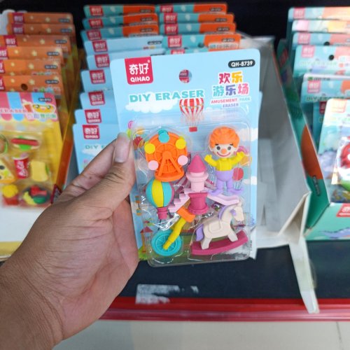 Conjunto de borrachas circo