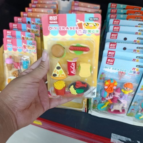 Conjunto de borracha fest food