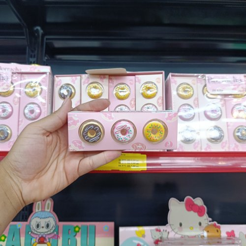 Conjunto de borracha donuts