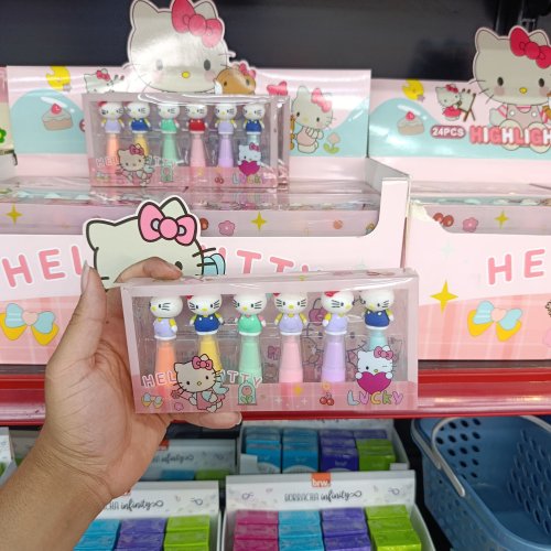 Kit marca texto hello kitty