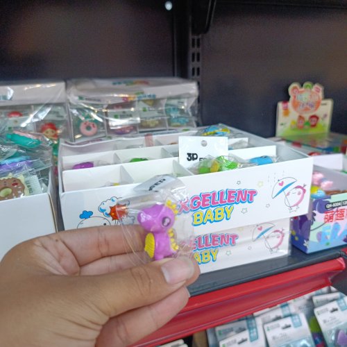 Mini borracha dinossauro