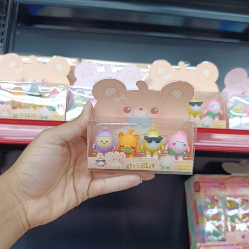 Conjunto de borracha divertida