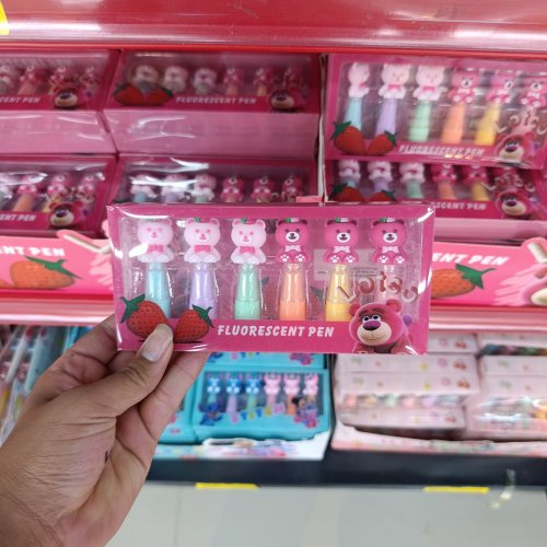 Conjunto de marca texto lotso