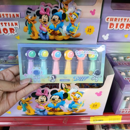 Conjunto de marca texto astronauta