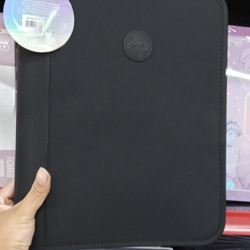 Fichário feminino com alça e porta objetos