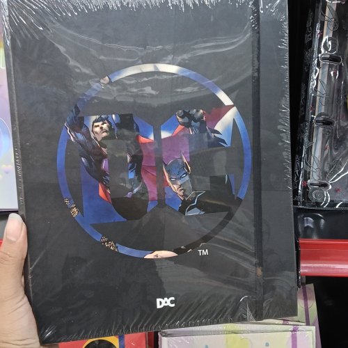 Fichário universitário liga da justiça