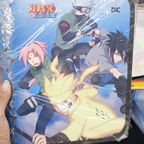 Fichário universitário Naruto