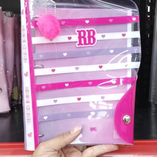 Fichário universitário Rebeca bombom