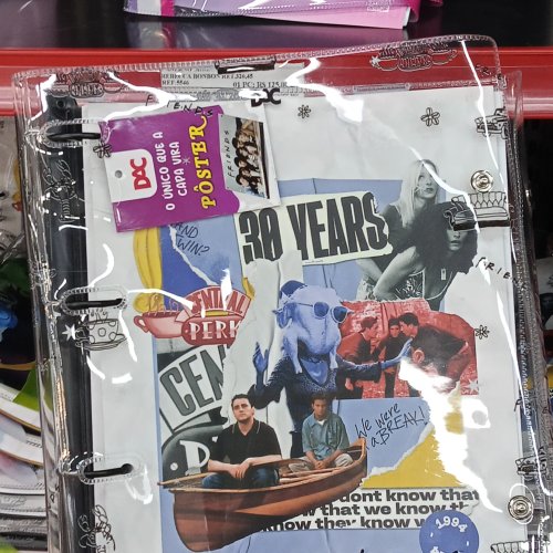 Fichário universitário friends