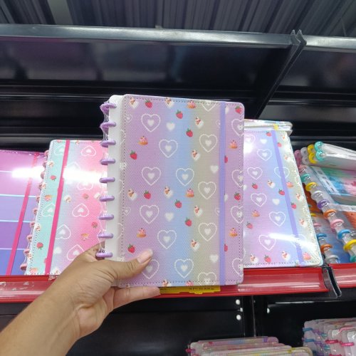 Caderno inteligente 10 anéis 18,5x26,5