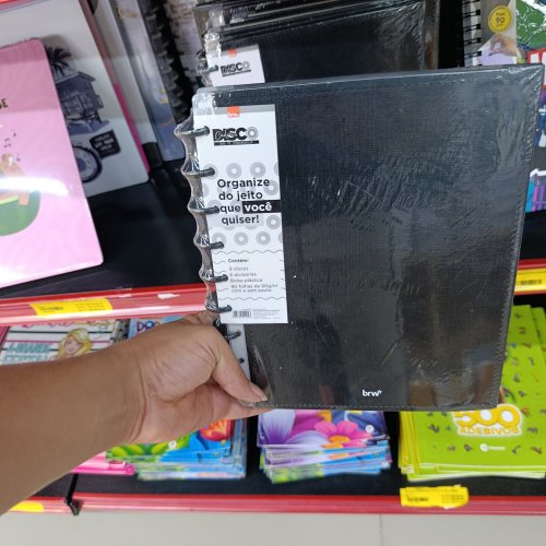 Caderno inteligente 9 discos