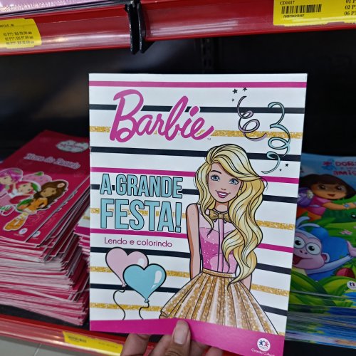 Livro de colorir Barbie