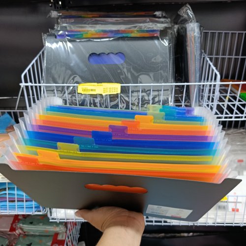 PASTA SANFONADA COM 16 BOLSOS