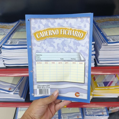 Bloco de folha de fichário 96 folhas