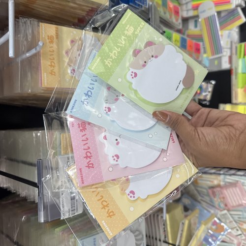 BLOCO ADESIVO GATO REDONDO