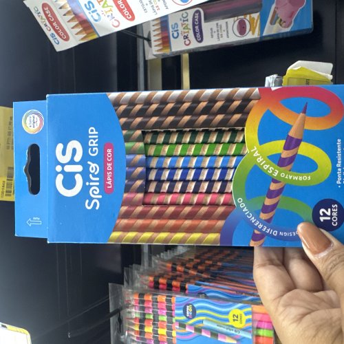 LAPIS DE COR SPIRO GRIP