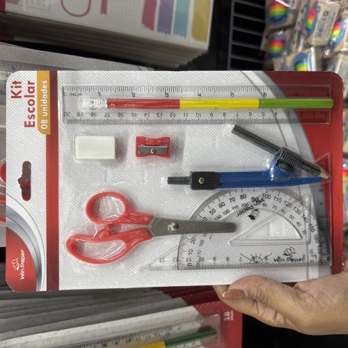 KIT ESCOLAR 8 UNIDADES
