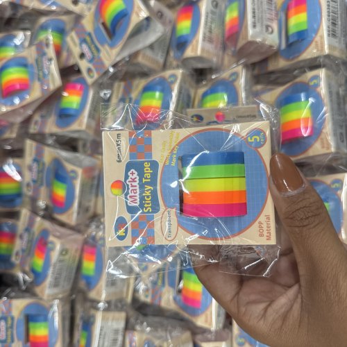 KIT DE FITA ADESIVA 5 PEÇAS