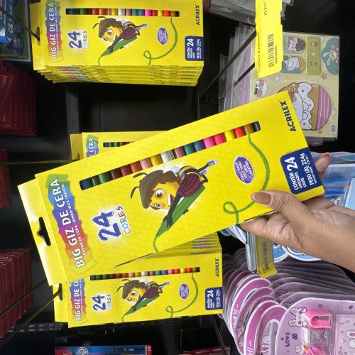 GIZ DE CERA 24 CORES