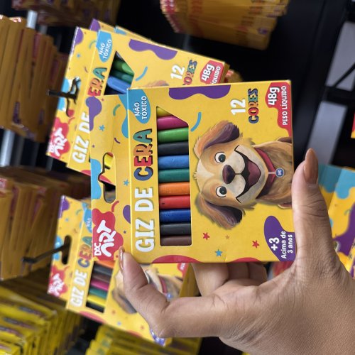 GIZ DE CERA 12 CORES