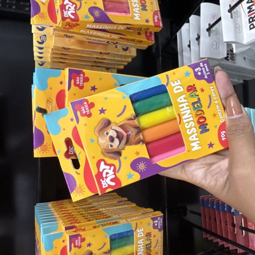 MASSINHA DE MODELAR 6 CORES