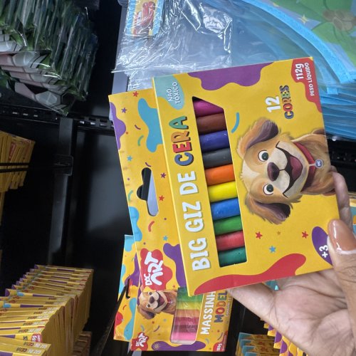 GIZ DE CERA 12 CORES