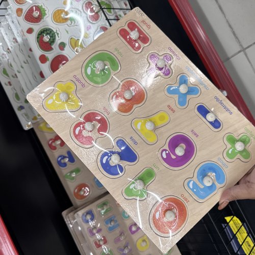 JOGO DE ENCAIXE NUMERAIS