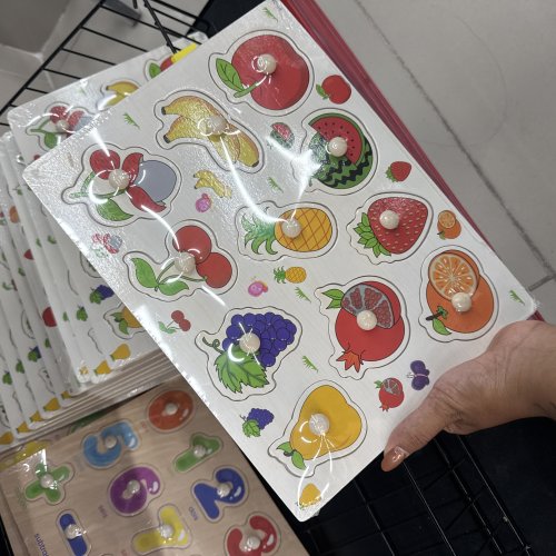 JOGO DE ENCAIXE FRUTINHAS