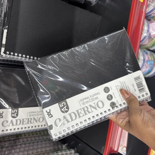 CADERNO ESPIRAL FLEXÍVEL