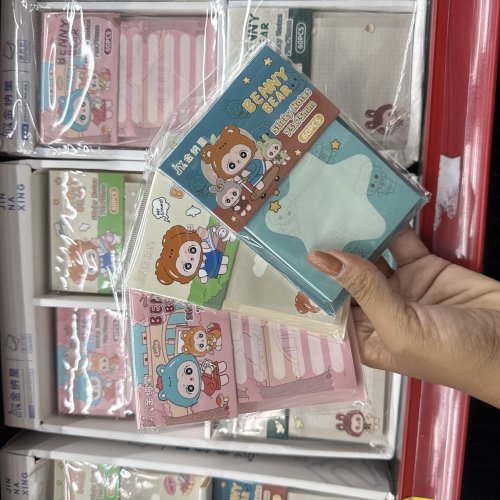 BLOCO ADESIVO BENNY BEAR