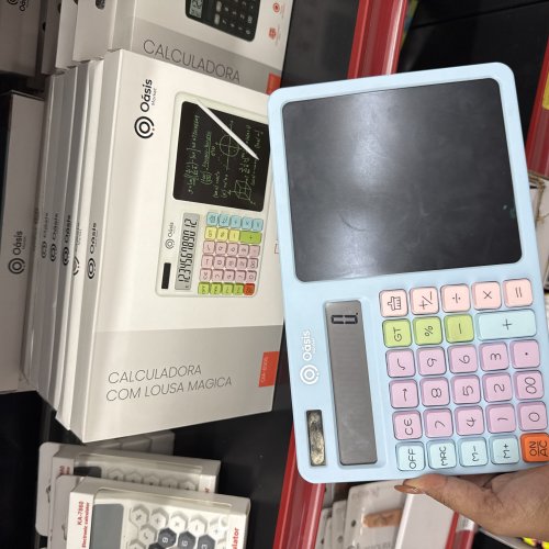 CALCULADORA COM LOUSA MÁGICA