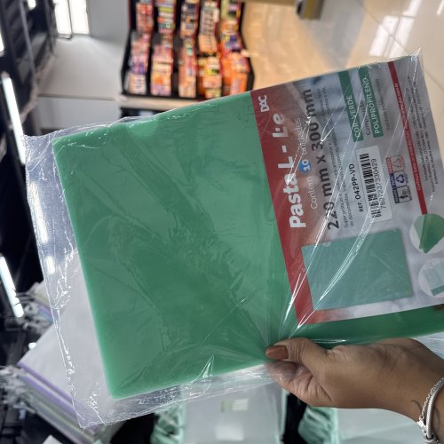 PASTA L-A4 C/10 UND VERDE