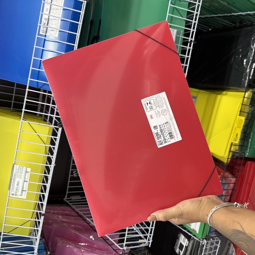 MALETA C/ ALÇA/ PASTA VERMELHA