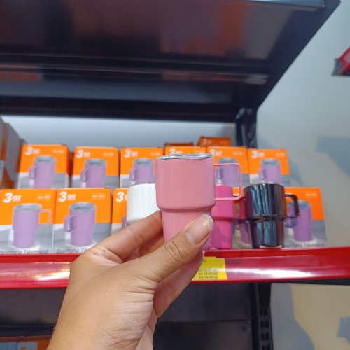 Mini copo térmico com calça e tampa