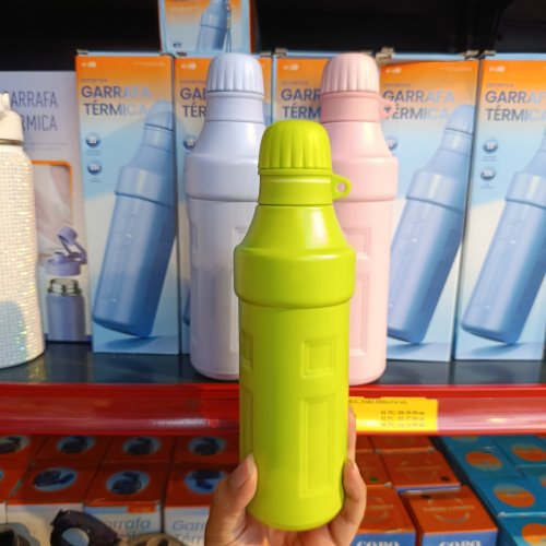 Garrafa térmica com alça 500ml
