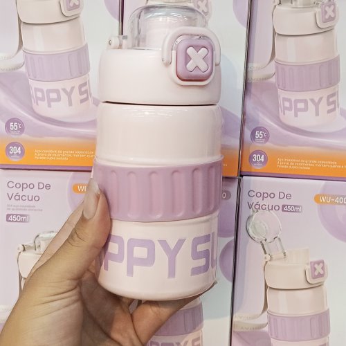 Garrafa térmica de vácuo 450ml