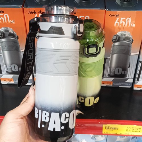 Garrafa térmica bibaco650ml