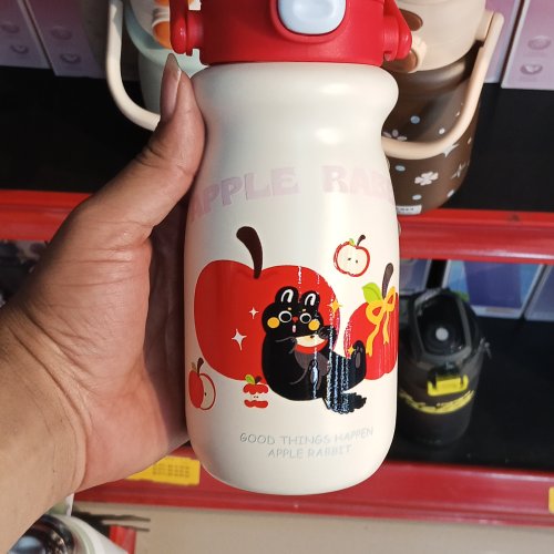 Garrafa térmica infantil divertida 520ml