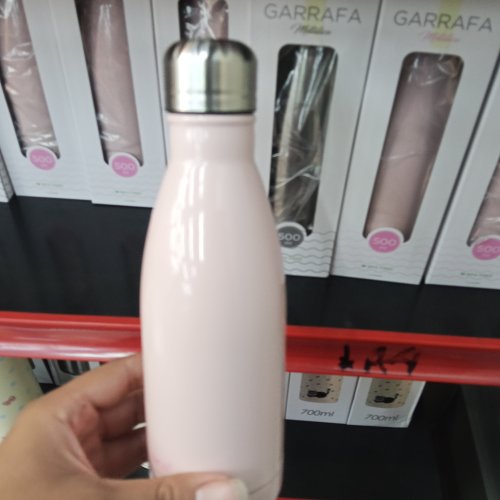 Garrafa de aço inox 500ml