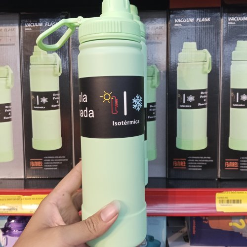 Garrafa isotérmica em inox 750ml