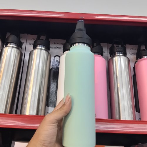 Garrafa de inox com alça 720ml