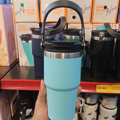 Copo térmico de vácuo 600ml