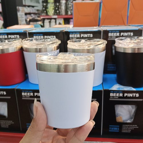 Copo térmico de inox com tampa 260ml