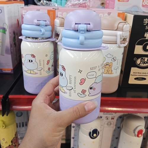 Garrafa isotérmica com tampa e alça 500ml